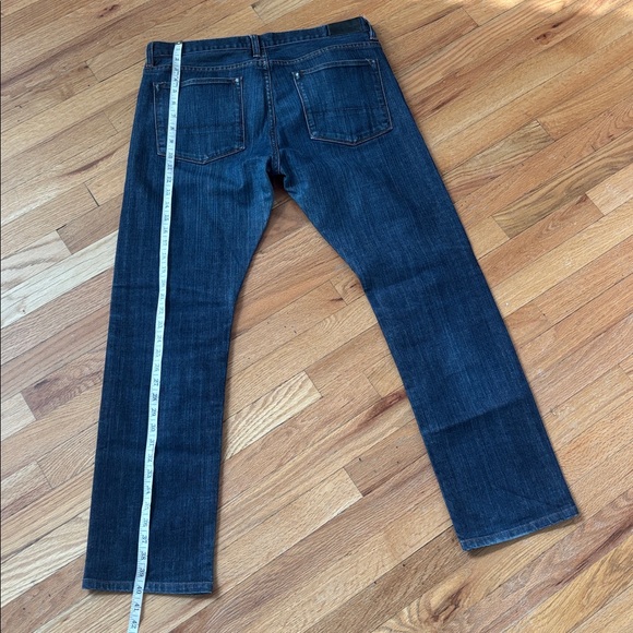 Simon Spurr mens jeans blue fade slim straight sz 35 waist inseam 30 - Picture 4 of 9